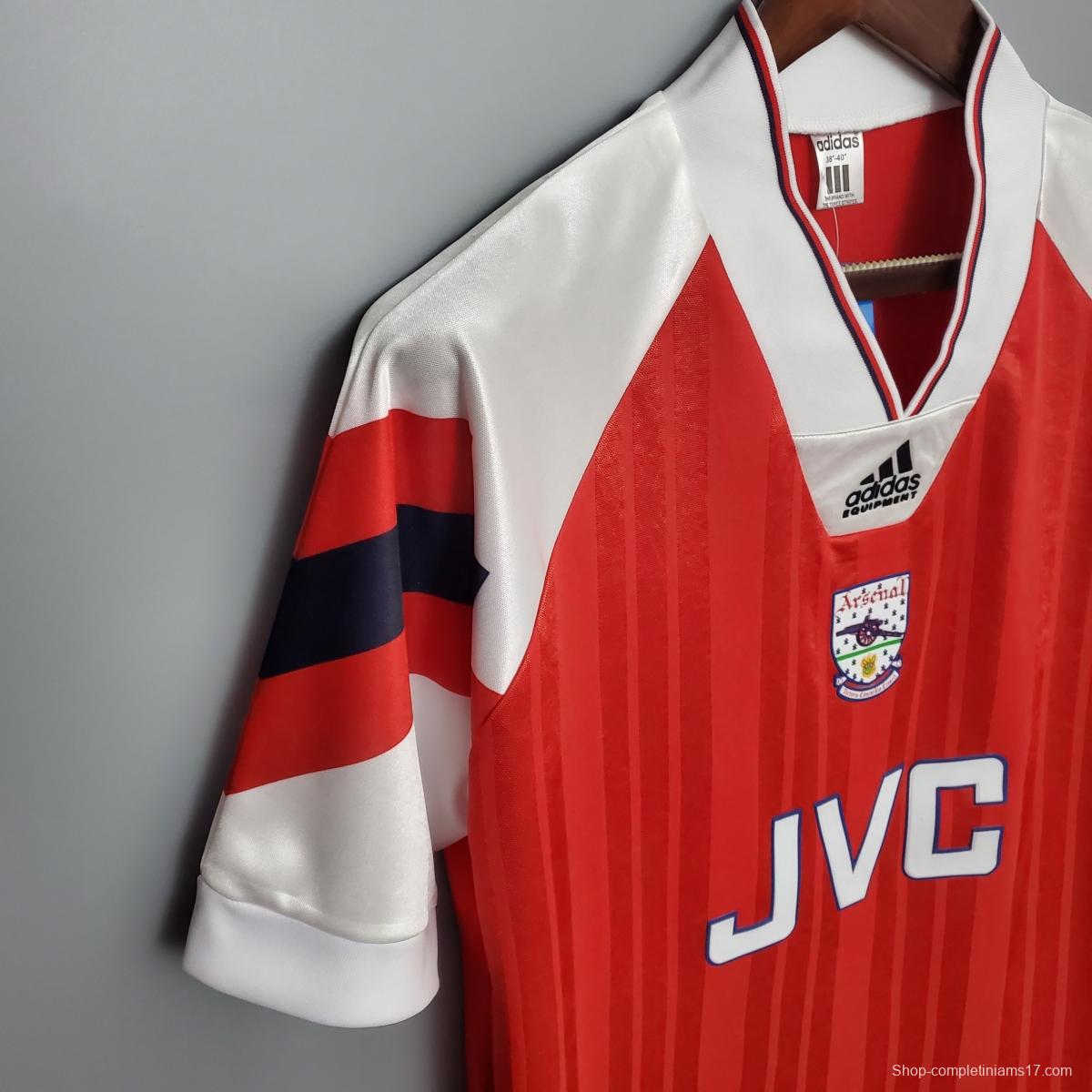 Retro Arsenal 92/93 home Soccer Jersey