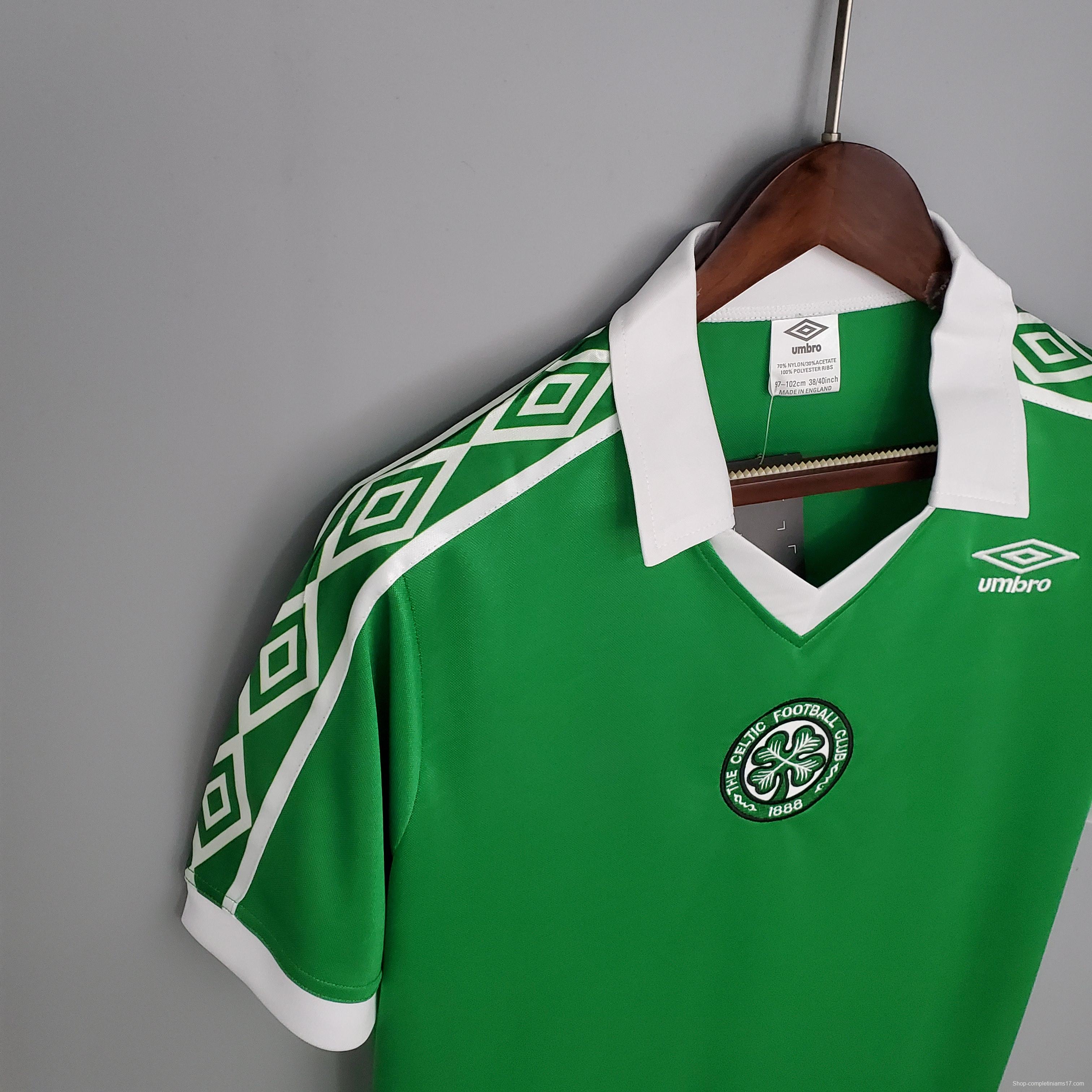 Retro Celtics 1980 home Soccer Jersey