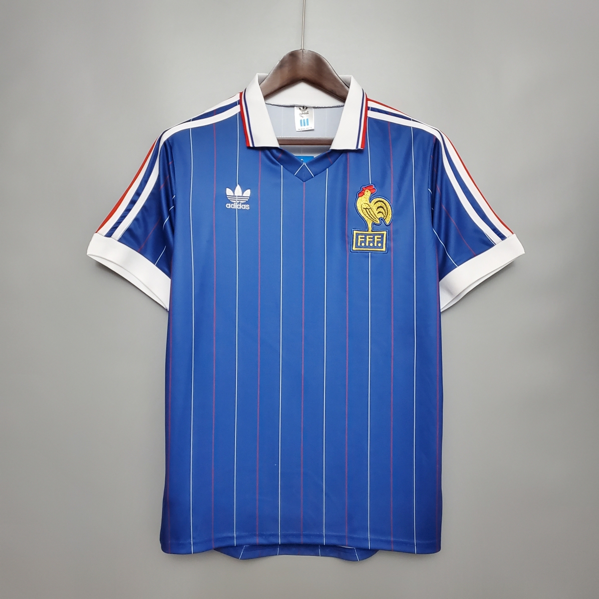Retro France 1982 home Soccer Jersey