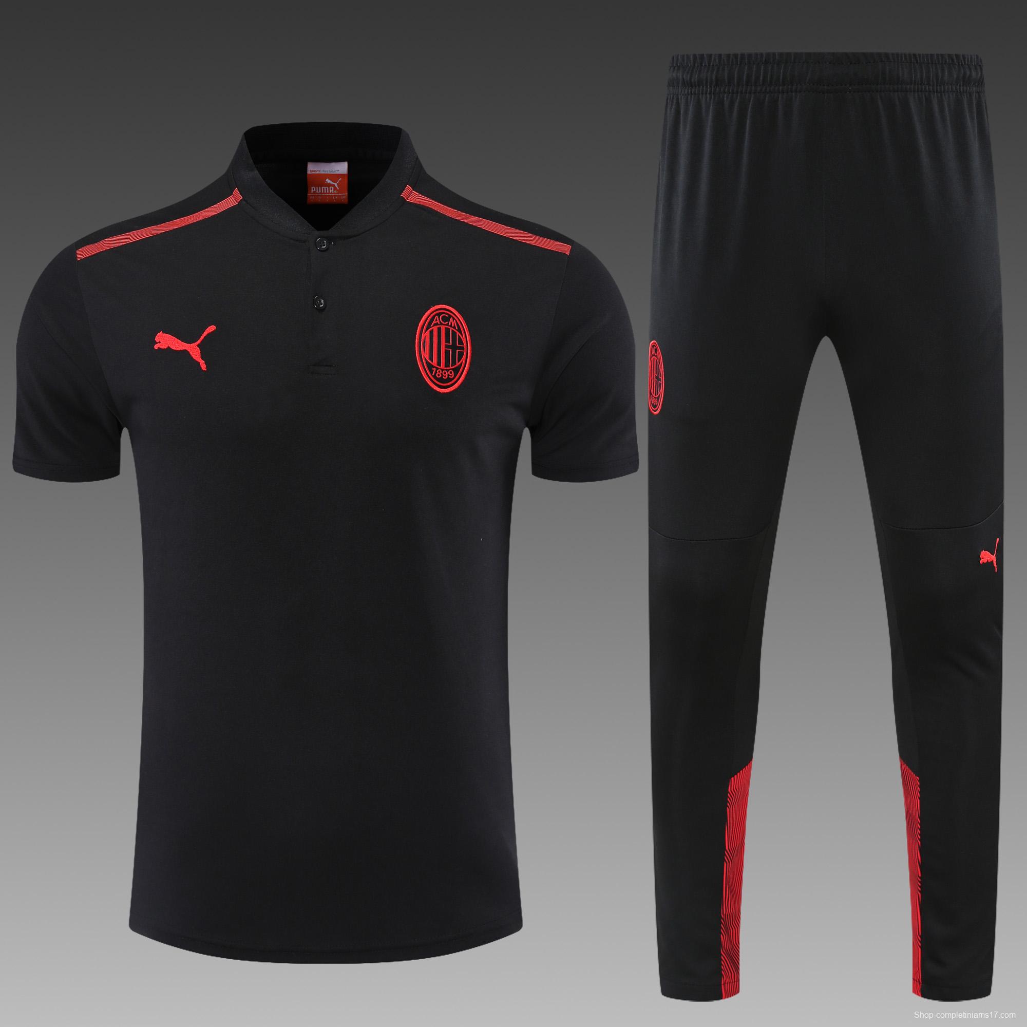 A.C. Milan POLO kit Black (not supported to be sold separately)