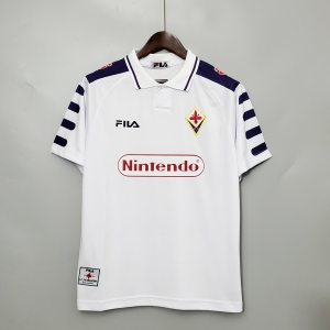 Retro 98/99 Fiorentina Away White Jersey