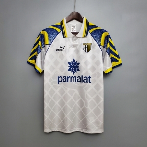 Retro Parma 95/97 White Soccer Jersey