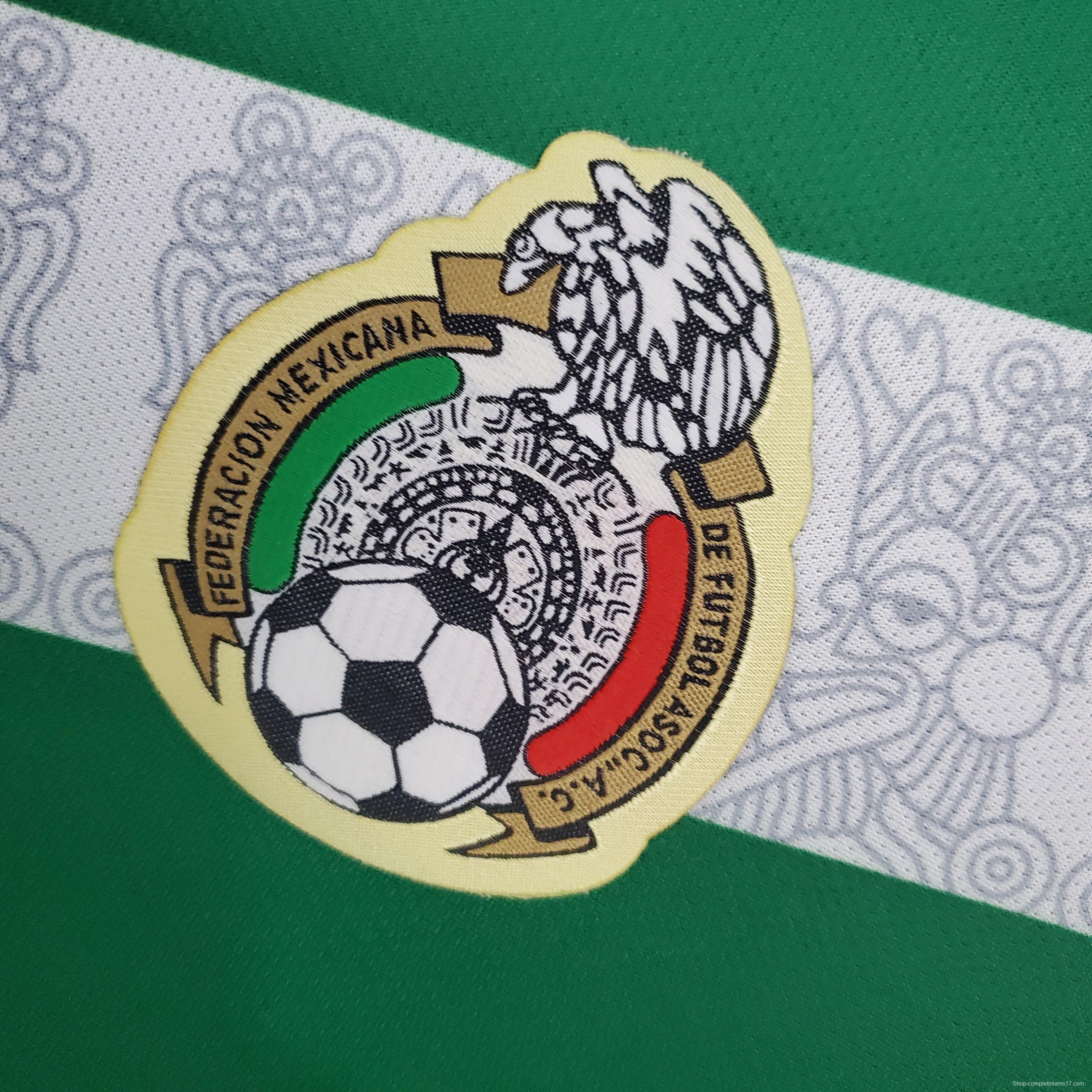 Retro Mexico 2006 Home Soccer Jersey