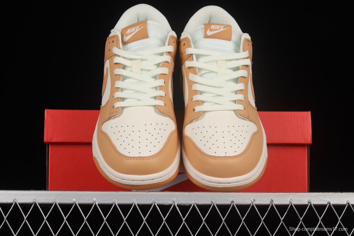 NIKE DUNK Low Harvest Moon Autumn Moon Beige SB Buckle Shredded Backboard Fashion Casual Sneakers DD1503-114