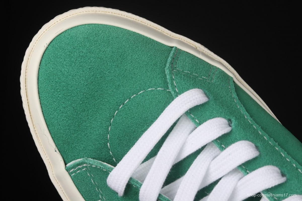 Creator x Converse One Star Ox Golf Le Fleur TTC co-signed green floret 2.0 suede low upper shoes 160322C