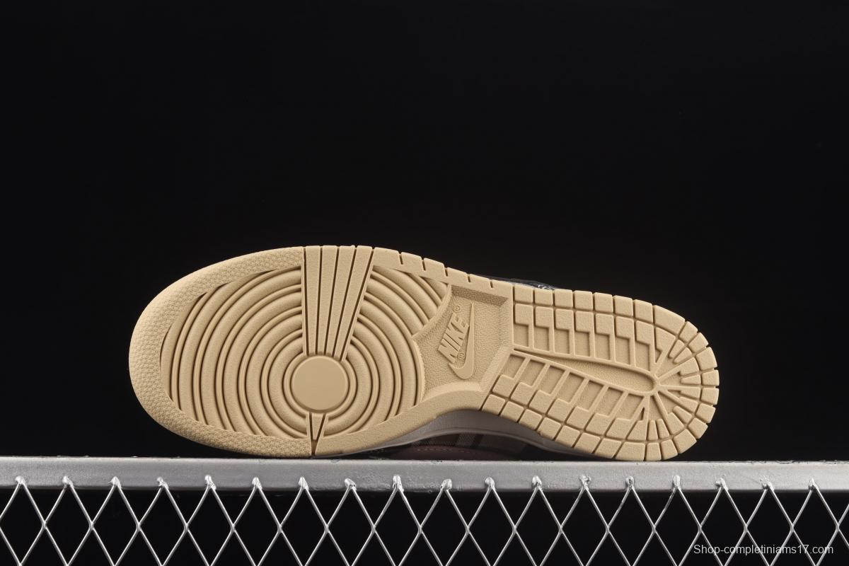 Travis Scott × SB DUNK joint name board shoes cashew fruit CT5053-001