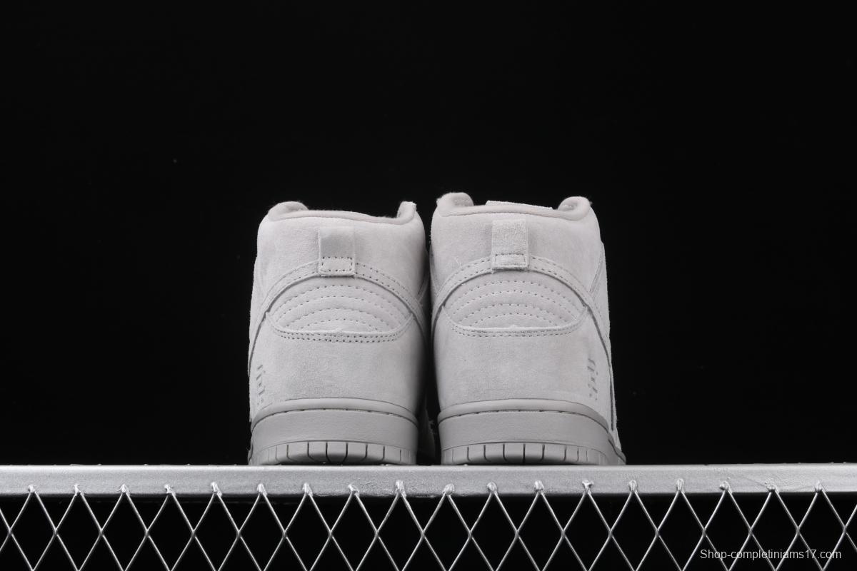 DUNK SB x Reigning Champ 2.0 defending champion second generation gray suede shoes AA2266-600