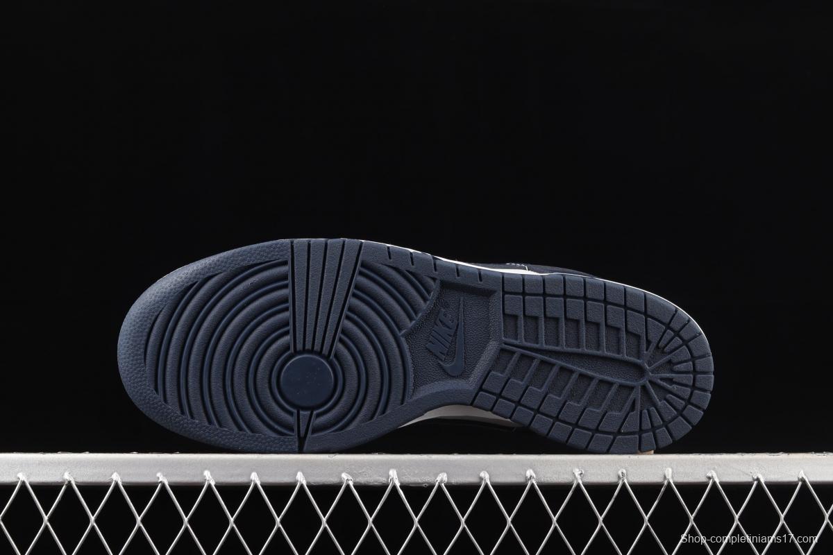 NIKE SB DUNK Low Georgetown Grey Blue Georgetown SB rebound Fashion Leisure Board shoes DD1391-003