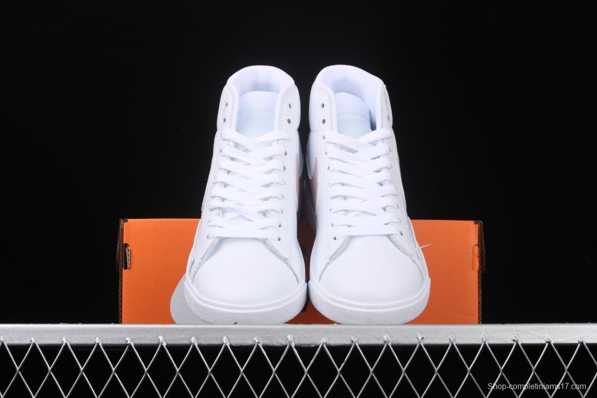 NIKE Blazer Mid Vintage Suede Trail Blazers Leather High-top Leisure Sports Board shoes 917862-105