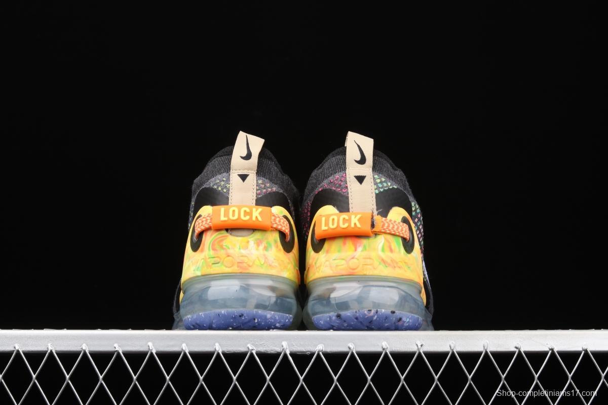 NIKE Air Vapormax 2020 Flyknit fly-woven fast tie full-palm air cushion jogging shoes CJ6740-003