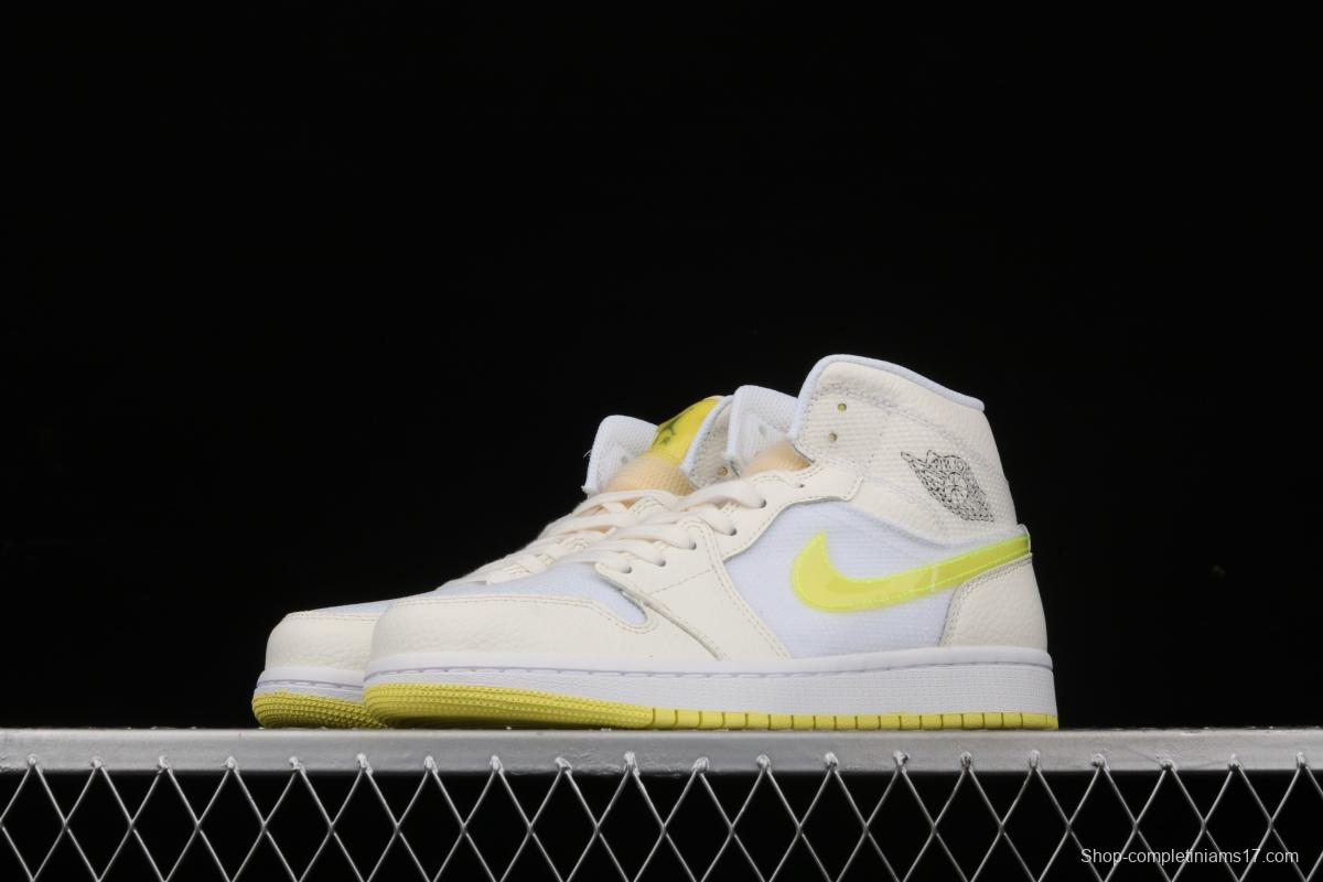 Air Jordan 1 Mid SE Lakers beige DB2822