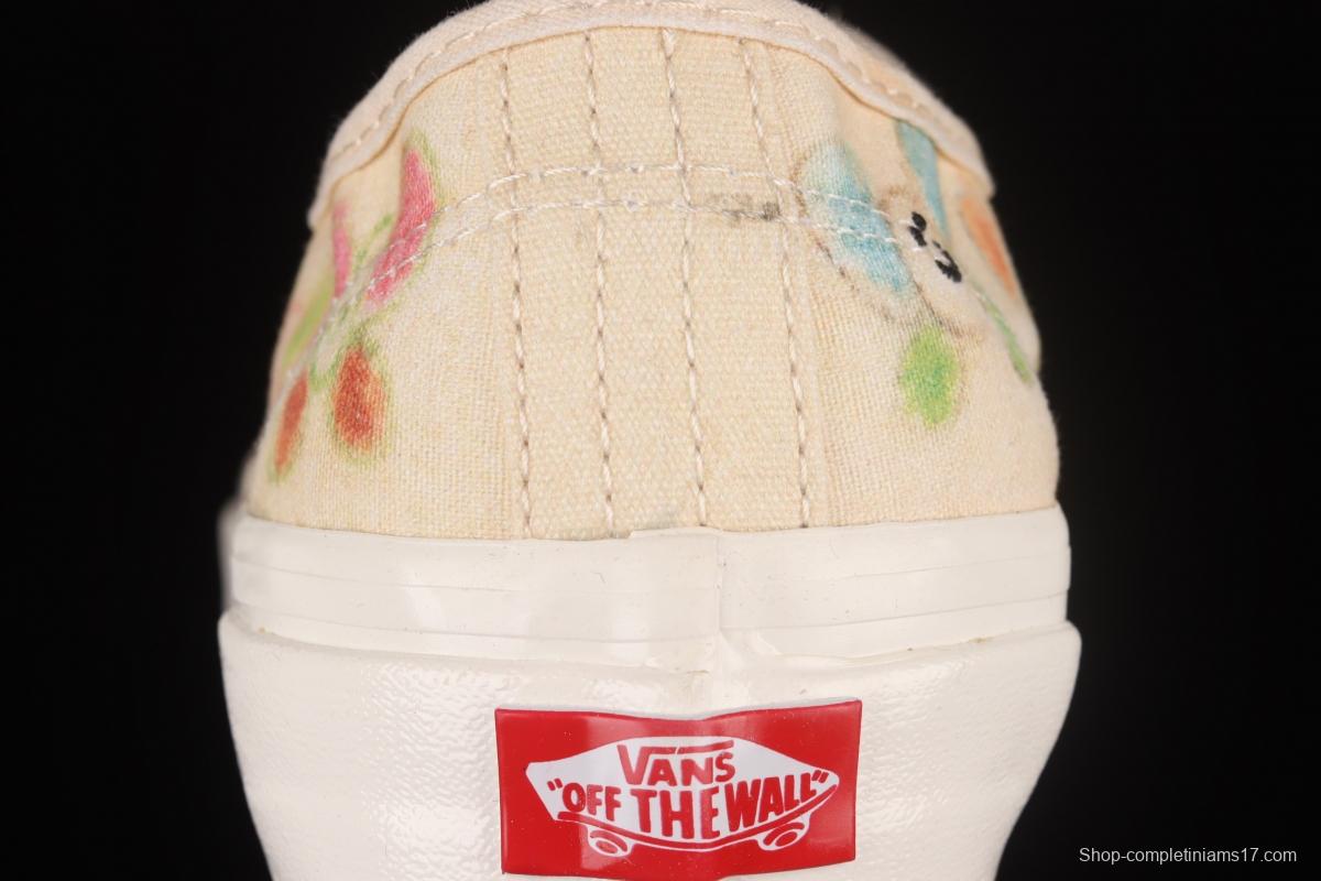 Sandy Liang x Vans Authentic 44 DX joint style young women's style fashion leisure board shoes VN000QERBLF