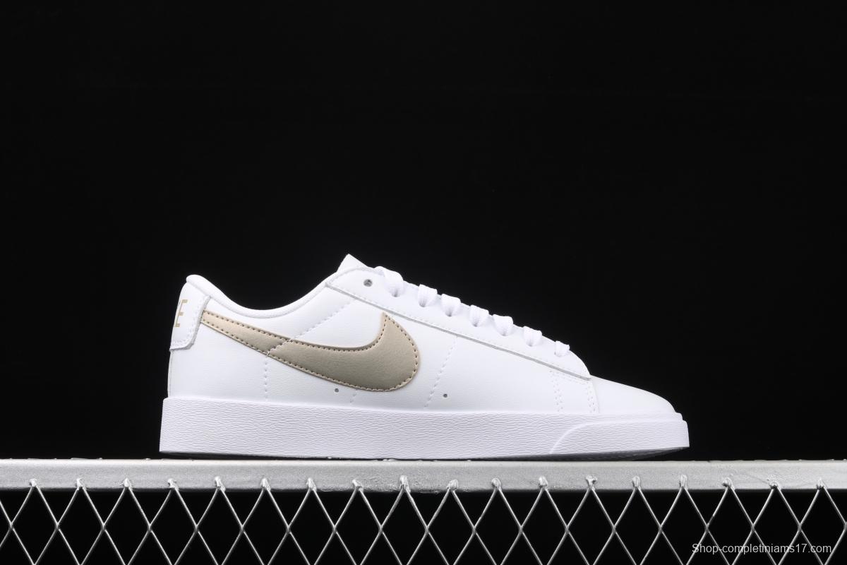 NIKE Blazer Low Prm Trail Blazers Platinum hook low-top skateboard shoes AA3961-103
