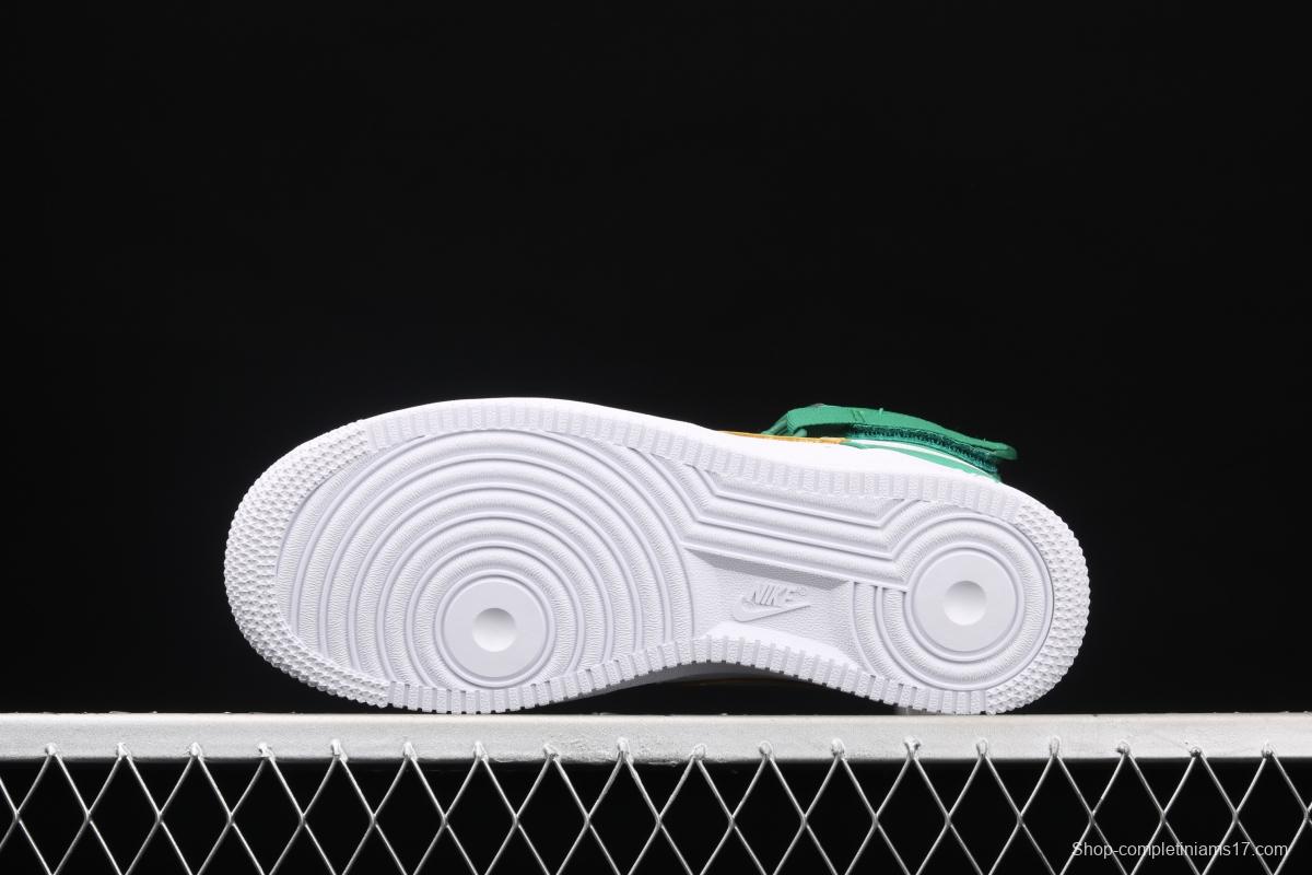 NIKE Air Force 1 High LV8 NBA joint name silk stitching high-top casual board shoes BQ4591-100