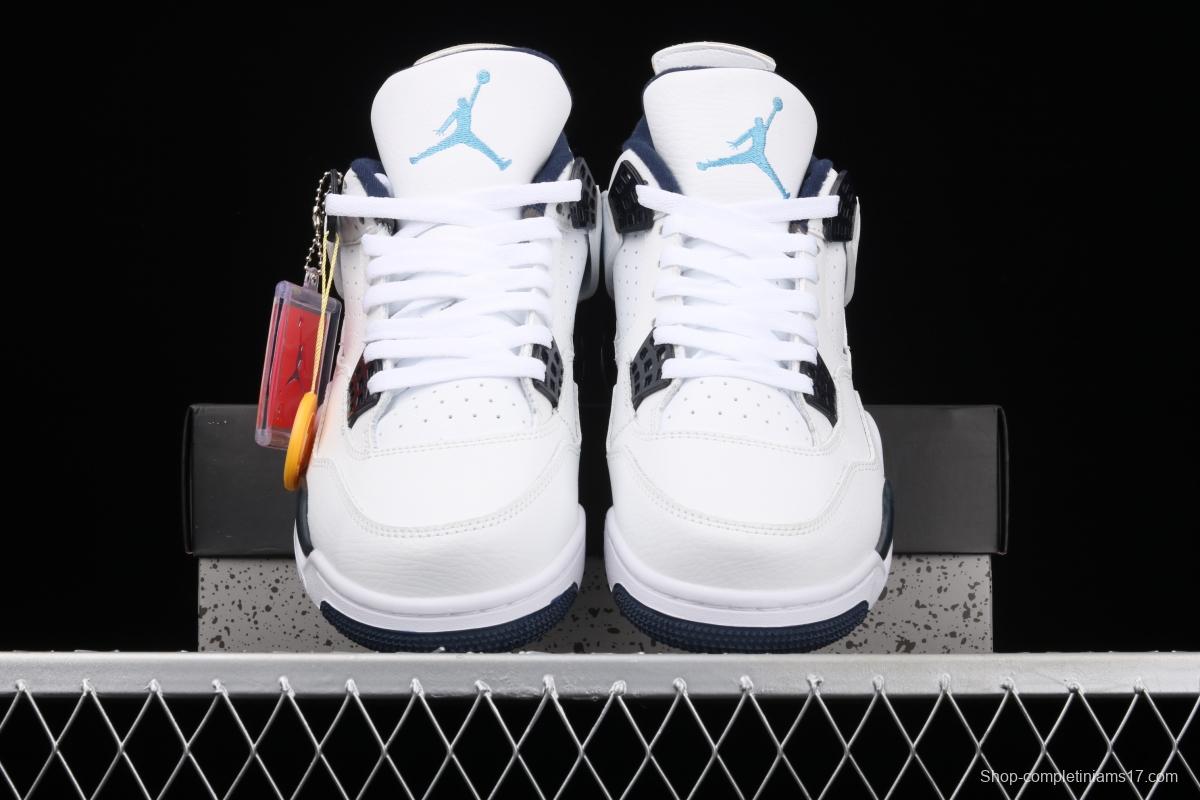 Air Jordan 4 Columbia Columbia White Blue 314254-107