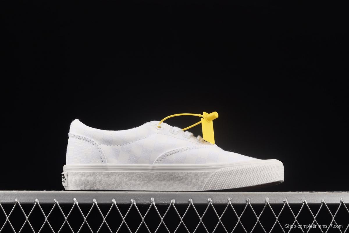 Vans Style 36 Milk White Chess Lattice low-top casual board shoes VN0A3WN3VEE