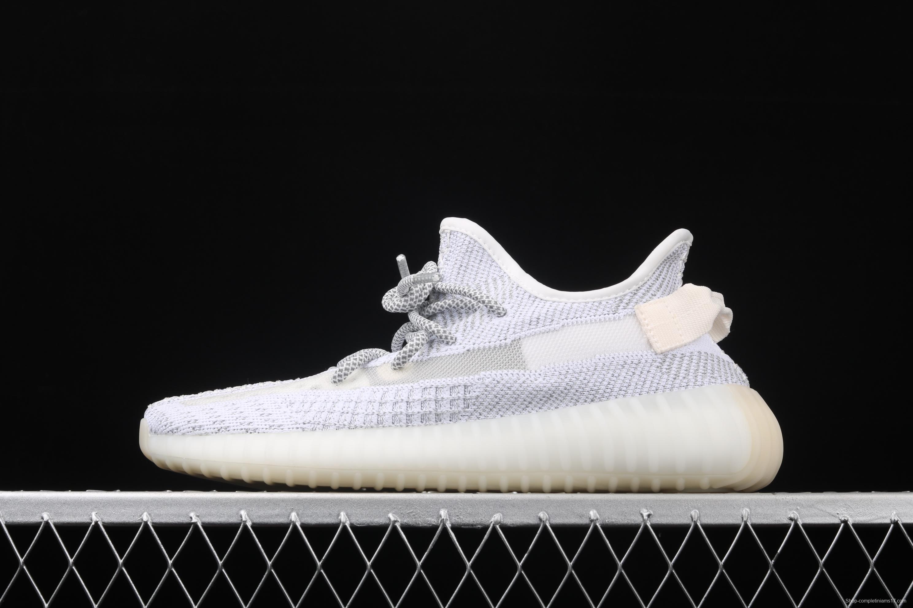 Adidas Yeezy Boost 350 V2 Static EF2367 Darth Coconut 350 second generation hollowed-out silk star BASF popcorn