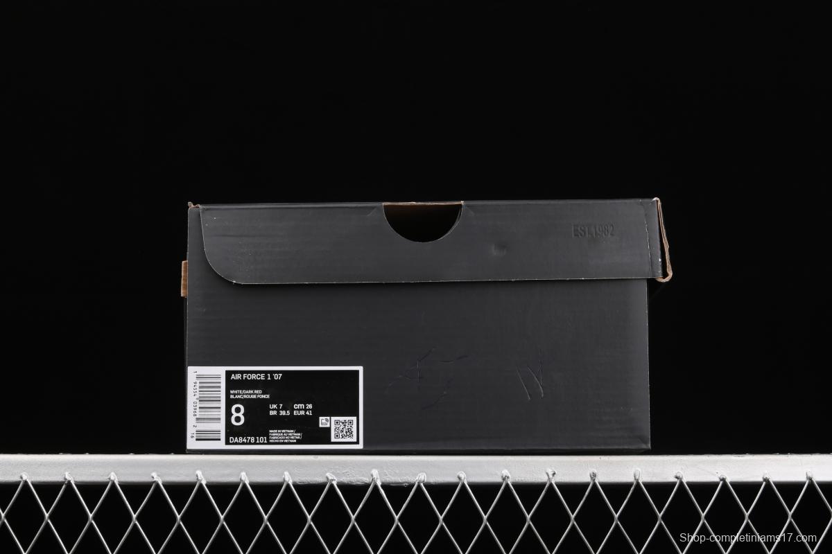 NIKE Air Force 1x07 low-top casual board shoes DA8478-101,