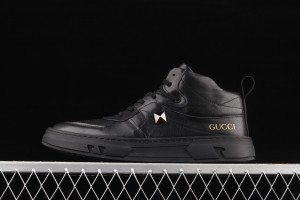 Gucci Screener GG High-Top Sneaker Gucci retro college style leisure Martin boots 02JPO63229