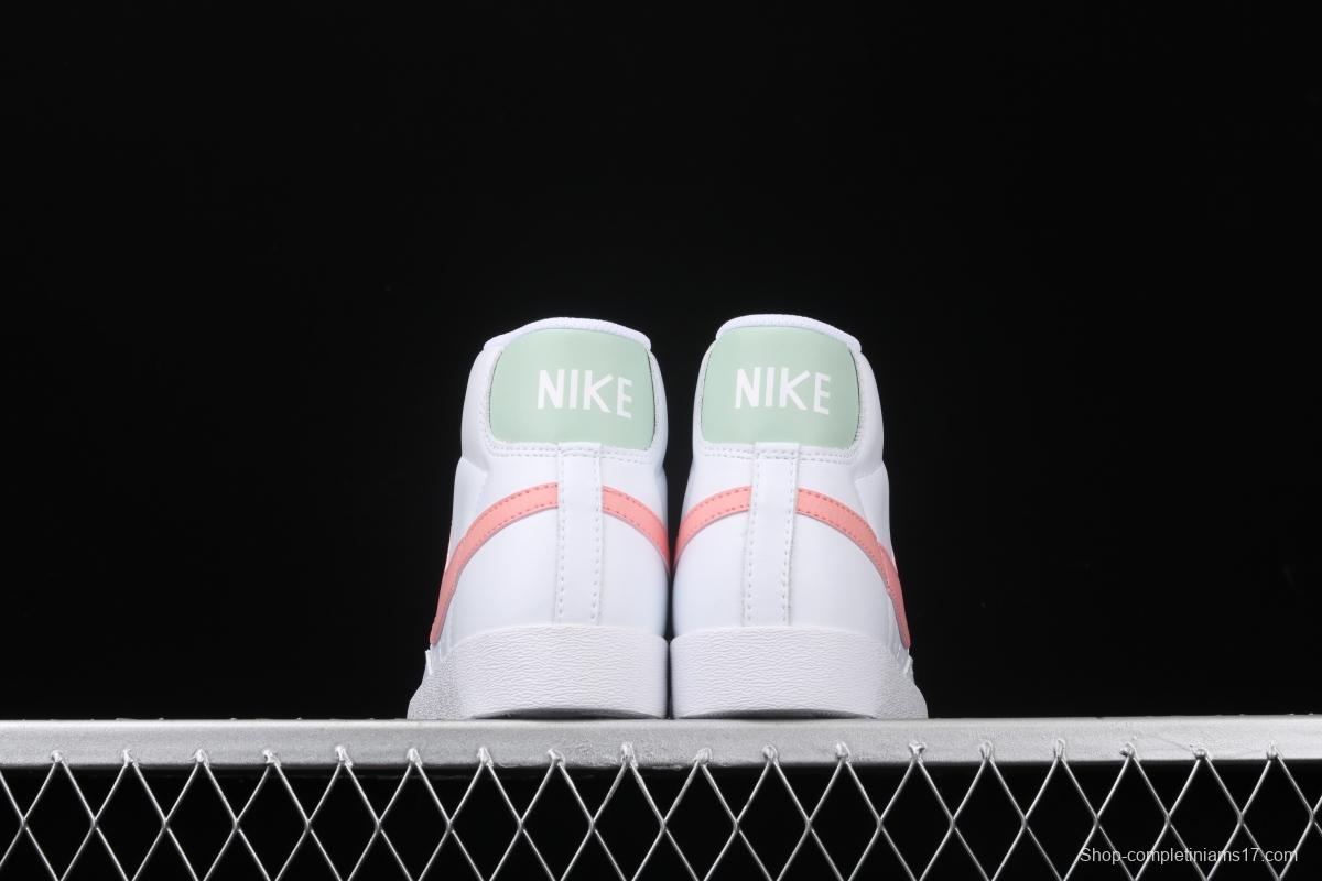 NIKE Blazer Mid Vintage Suede trailblazer leather high-top leisure sports board shoes AV9376-605