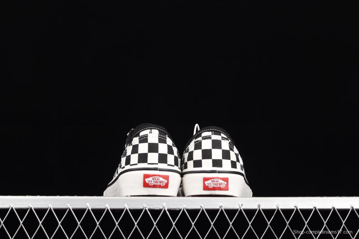 Vans Style 36 Decon SF modified PEACEMINUSONE small head half-moon Baotou checkerboard casual board shoes VN0A3MVL01U