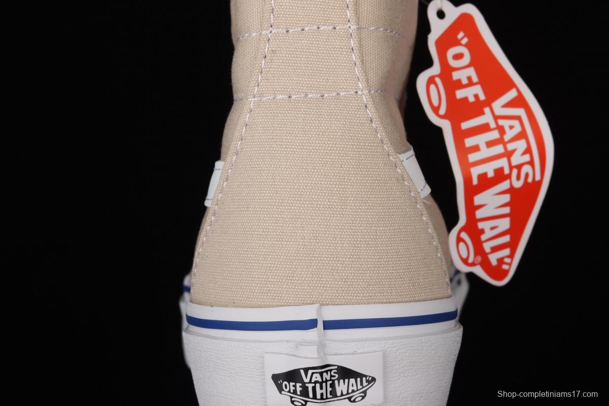 Vans Sk8-Hi Authentic beige canvas high upper shoes VN0A4RWY2WT