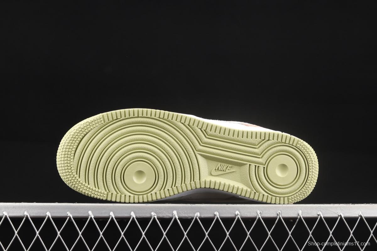NIKE Air Force 11607 Low light green gray color matching low-top casual board shoes DL5819-618