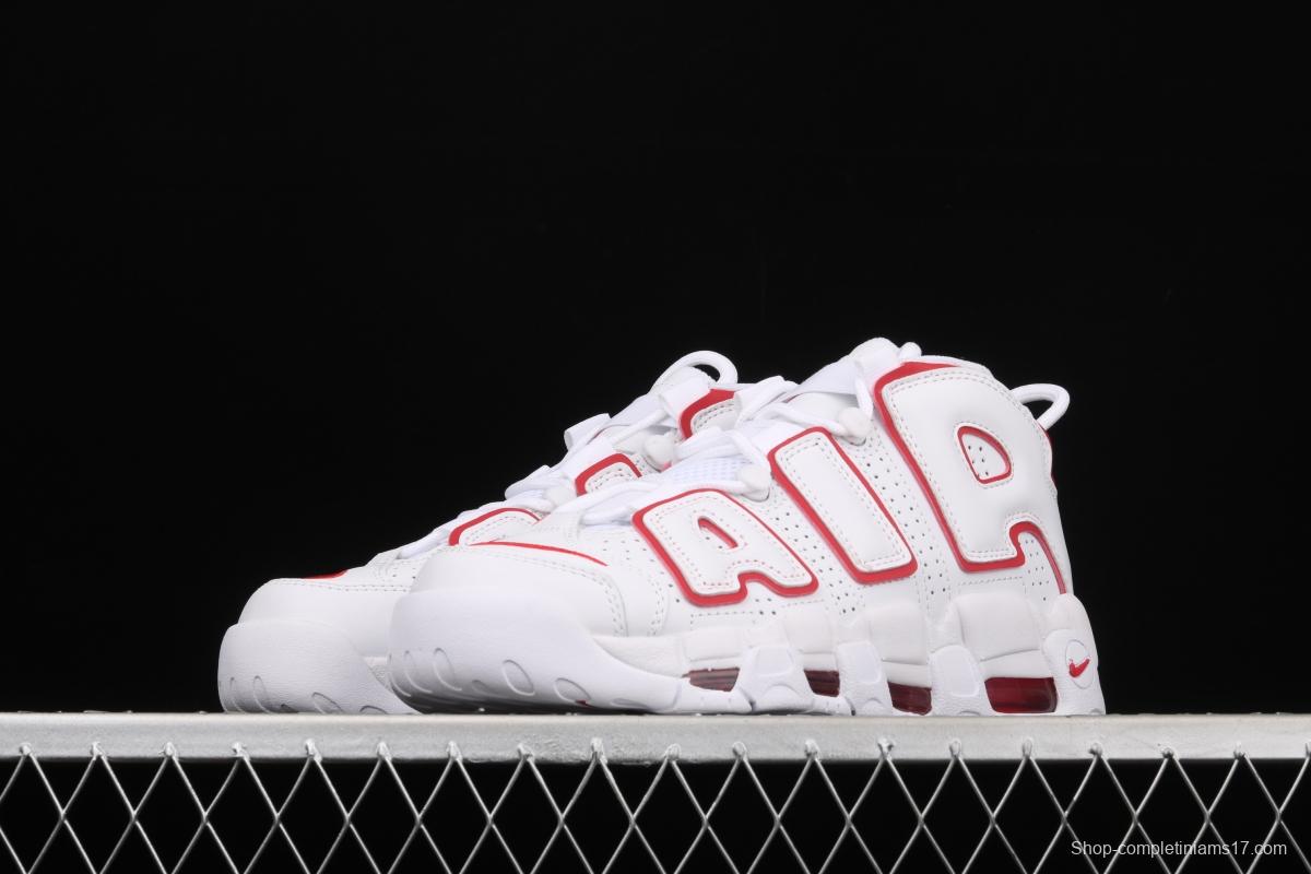 NIKE Air More Uptempo 96 QS Pippen original series classic high street leisure sports basketball shoes 921948-102