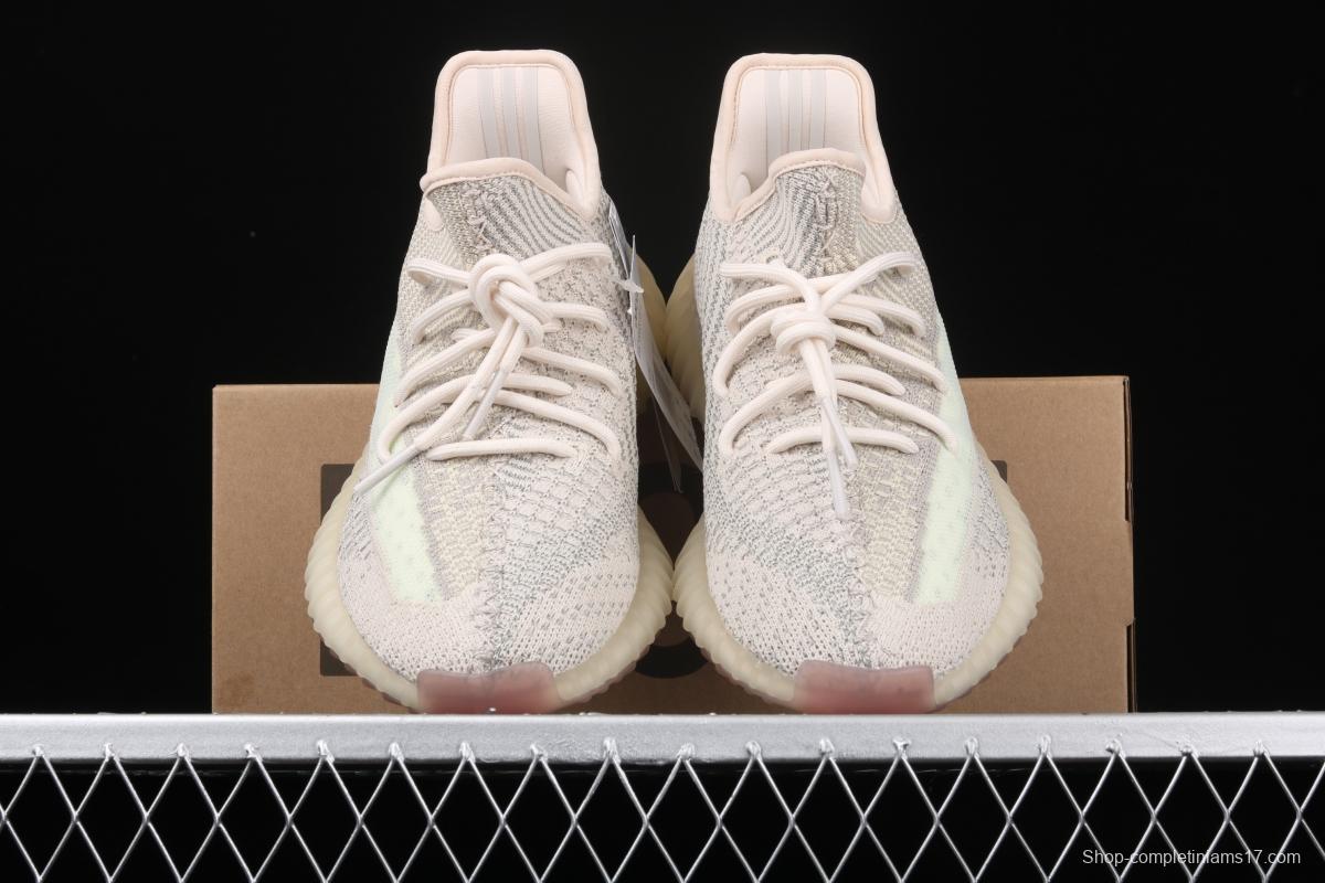 Adidas Yeezy 350 Boost V2 FW5318 Darth Coconut 350 second generation hollowed-out swan white sky star color matching