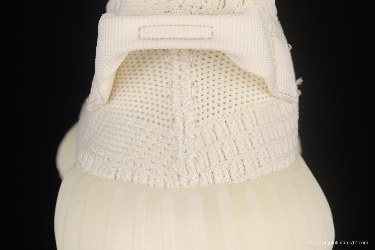 Adidas Yeezy 350 Boost V2 Pure Oat HQ6316 Pure White 2.0 Color Matching BASF Boost Original Bottom