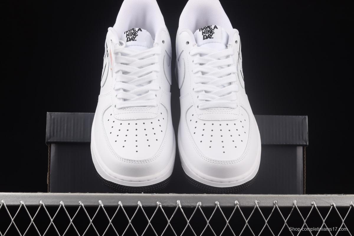 NIKE Air Force 11607 Lv8 ND Have A Good Day Air Force smiley face series low-top casual board shoes BQ9044-100