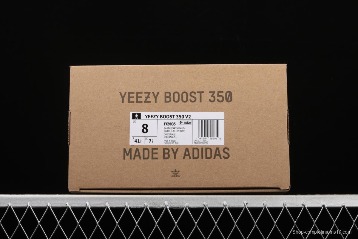 Adidas Yeezy Boost 350 V2 Desert Sage FX9035 Darth Coconut 350 second generation hollowed-out galactic sage color BASF Boost original