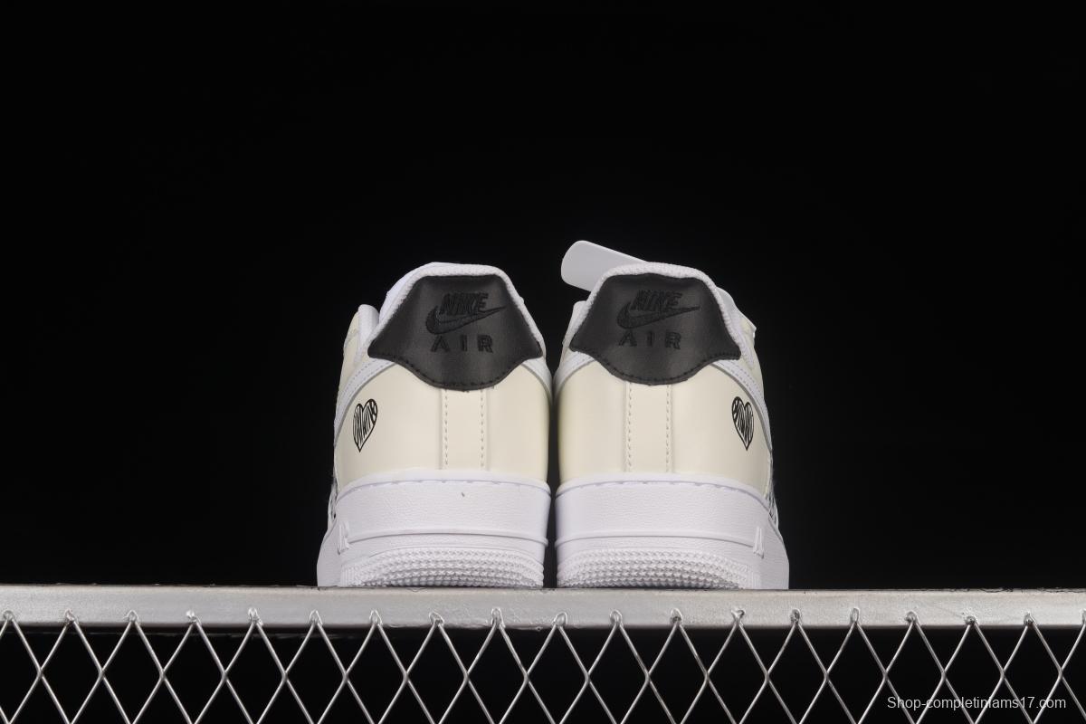 NIKE Air Force 1'07 Low Beige Small Fragrance Low Casual Sneakers DD8959-100