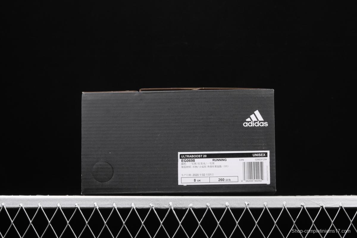 Adidas Ultra Boost 20 Consortium EG0698 North America limits 2019 new sports casual running shoes Adidasidas Ultra Boost 20 Consortium EG0698 North America limit