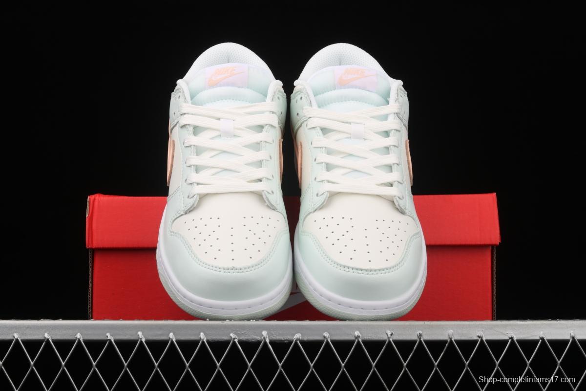 NIKE SB DUNK Low dunk series peppermint green color matching low-side leisure sports skateboard shoes DD1503-104