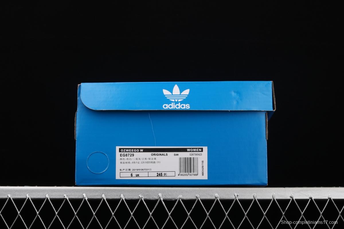 Adidas Originals Ozweego EG8729 Darth clover retro 3M reflective breathable running shoes