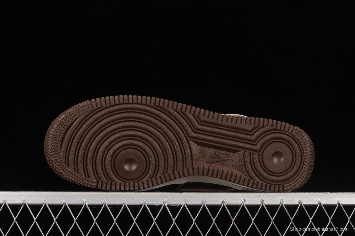 LV x NIKE Air Force 1'07 Low co-branded custom low-top casual sneakers