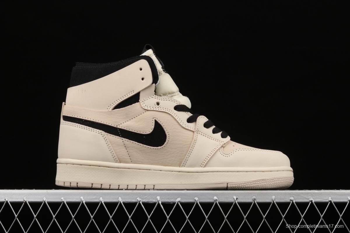 Air Jordan 1 Zoom CMFT Summit White Pearl Milk Tea Rice White CT0979-100