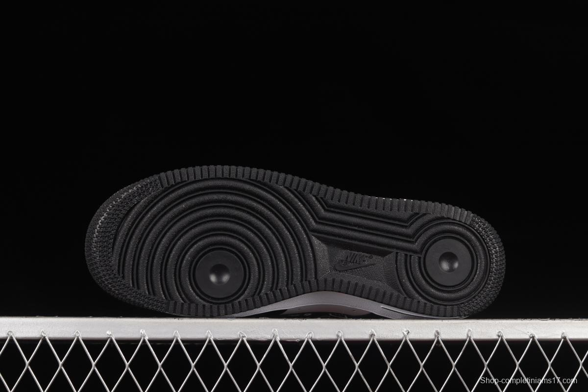 NIKE Air Force 1'07 Low Black and White Cashew Flower Low Casual Sneakers XM6389-316