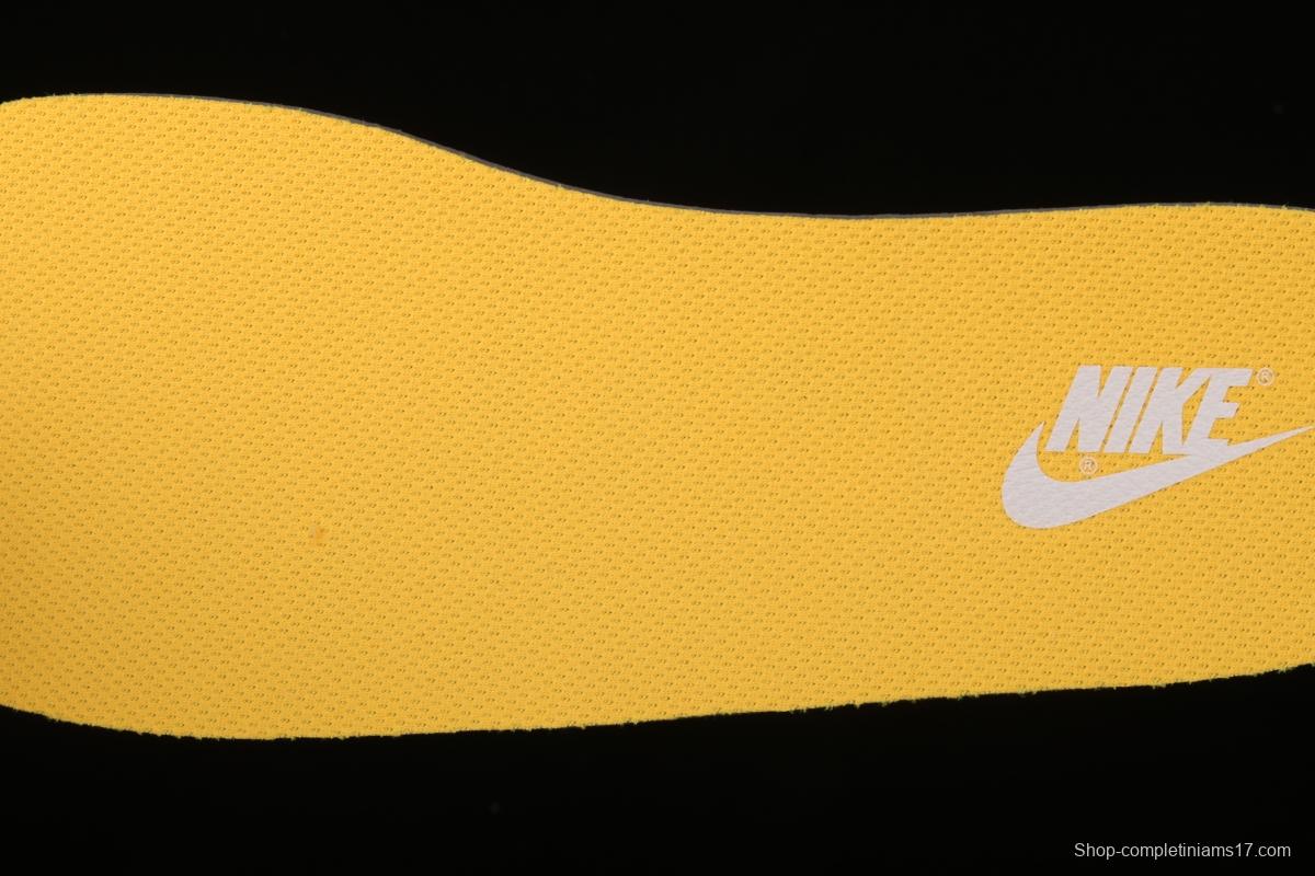 NIKE DUNK Low SB dunk series white and yellow color matching low-side leisure sports skateboard shoes DD1503-800