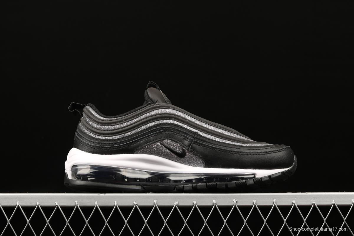 NIKE Air Max 97 Premium Welcomes Silver Mesh Uppers air cushion running shoes AT0071-002