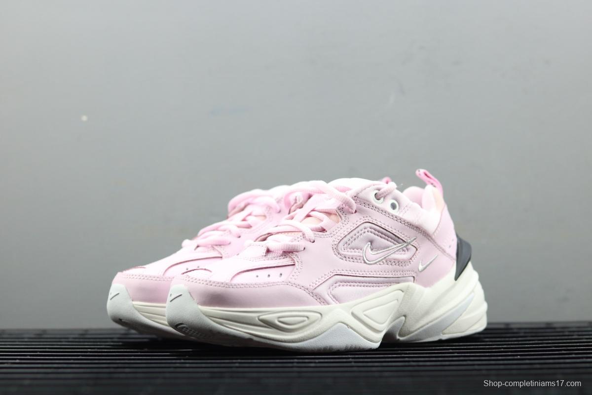 NIKE M2K Tekno pink and white color retro sports daddy shoes AO3108-600