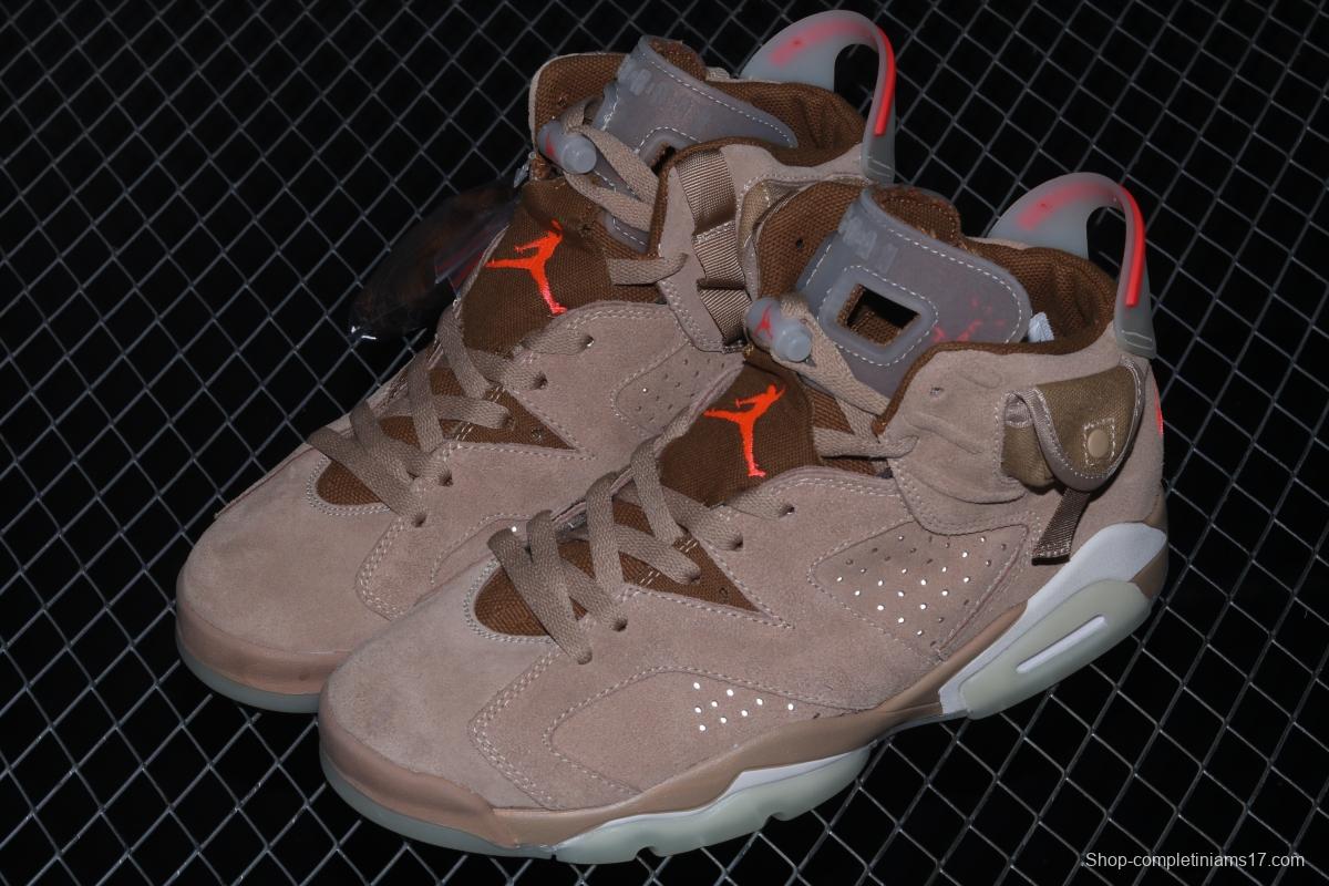 Travis Scott x Air Jordan 6 British Khaki khaki DH0690-200