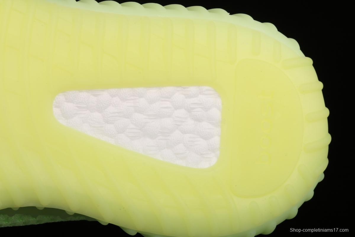 Adidas Yeezy 350 Boost V2 Gid EH5360 Darth Coconut 350 second generation luminous green color matching