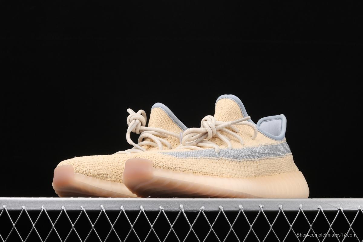 Adidas Yeezy Boost 350V2 Linen FY5158 Darth Coconut 350 second generation flax full star