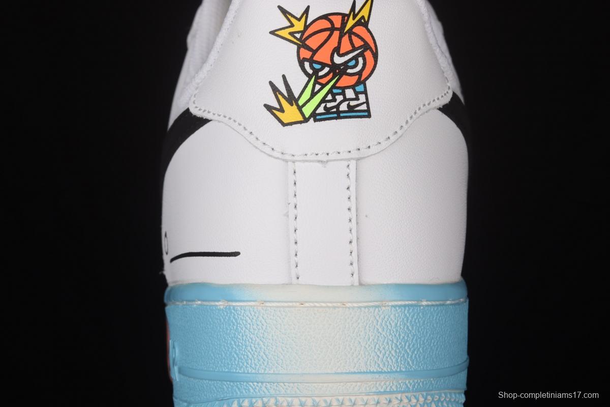 NIKE Air Force 11607 Low video game graffiti low-top casual board shoes DJ4679-101,