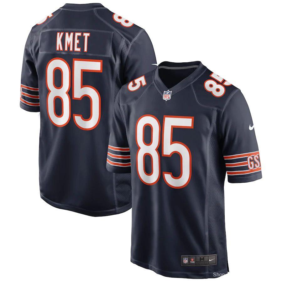 Men's Cole Kmet Navy Player Limited Team Jersey