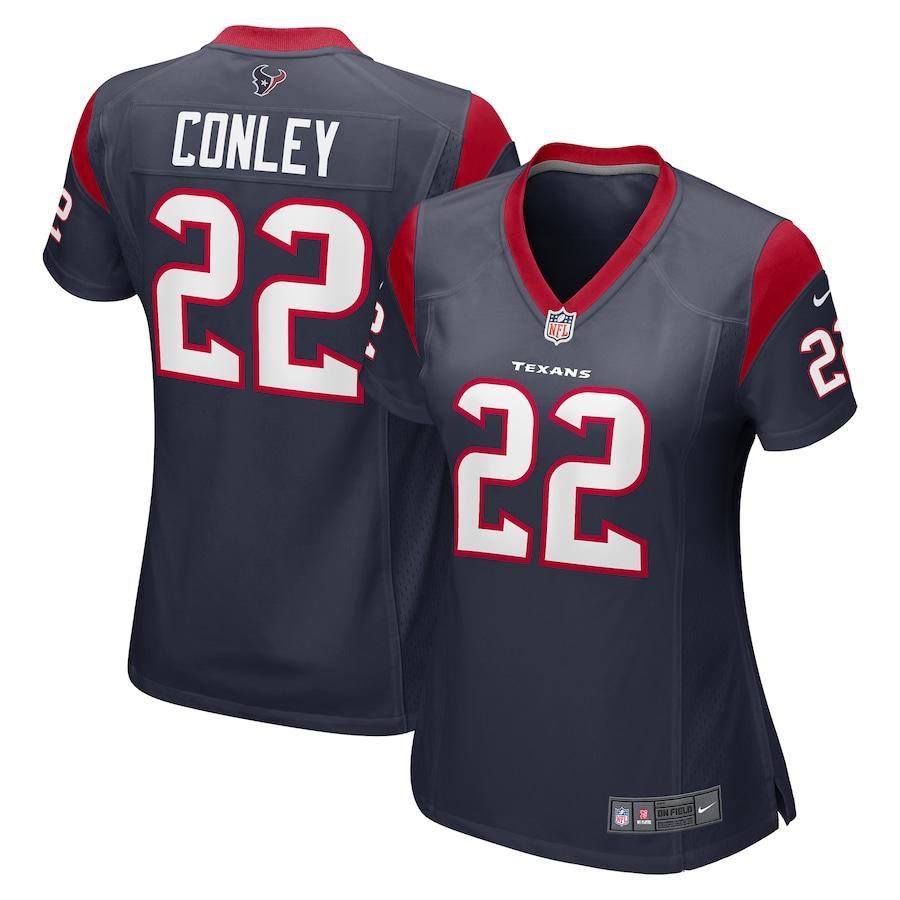 Women's Gareon Conley Navy Player Limited Team Jersey