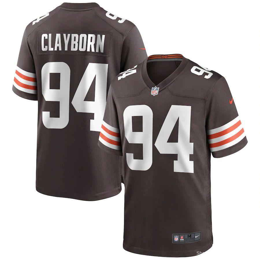 Men's Adrian Clayborn Brown Player Limited Team Jersey