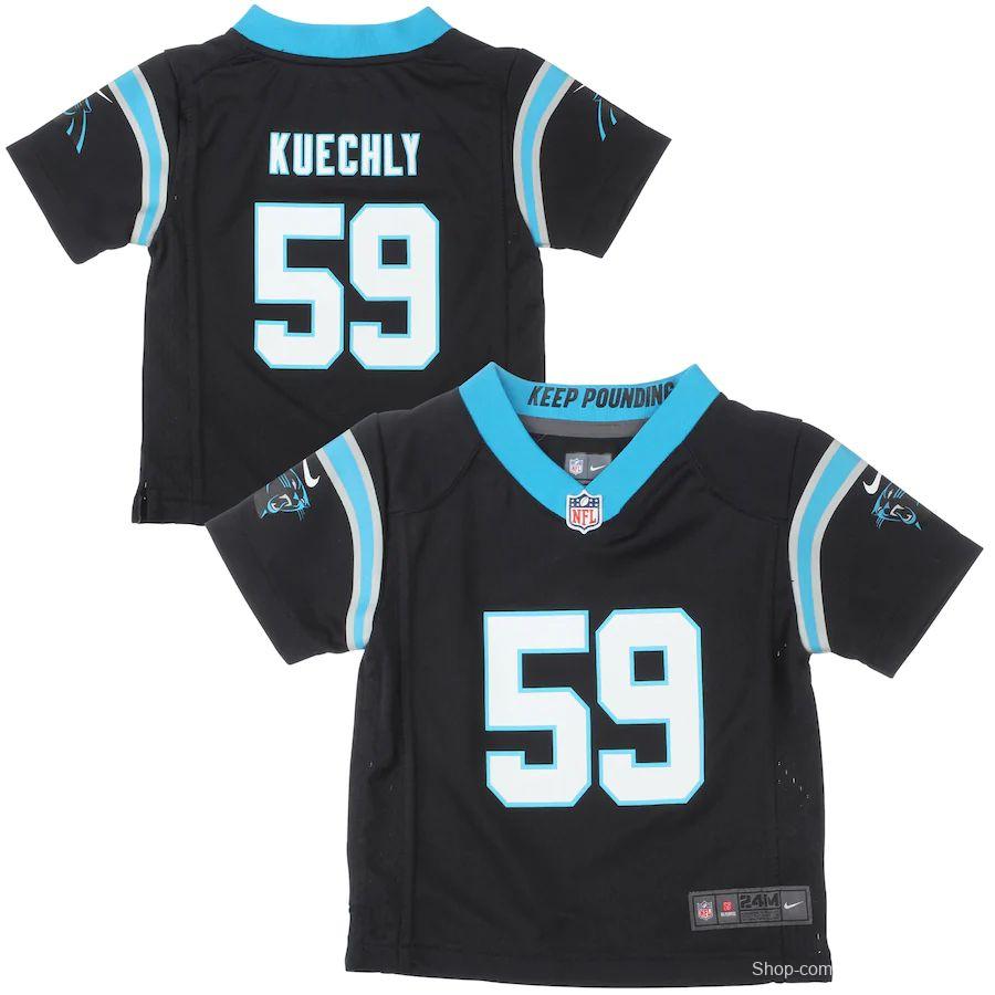 Toddler Luke Kuechly Black Home Player Limited Team Jersey